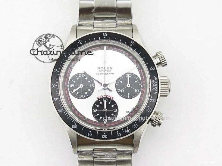 1224 DayDate 40 SS GSF Gain Weight White Roman Dial Diamonds Bezel on President Bracelet A Sustainable 1920